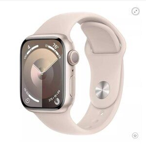 Apple Watch Series 9 41 mm in Starlight (GPS + CELLULAR)